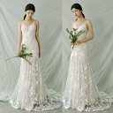 一部即納【ベージュ&オフホワイト】ウェディングドレス ウエディングドレス 二次会 結婚式 前撮り ブライダル ロング…