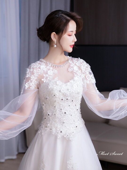 楽天市場】即納 ウエディングボレロ オフホワイト ウェディングボレロ  