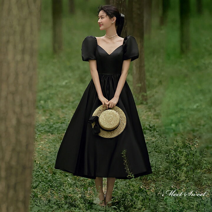 CORCOVADO / 花柄パフスリーブドレス コルコバード フラワーオパール  