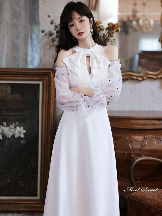 楽天市場】カラードレス ロングドレス パーティードレス スレンダー  