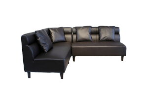 【月間優良ショップ受賞】送料無料 ソファセット リビングダイニングソファー 革 ソファ L字 4人掛け カウチソファ レザーファブリック 布 リビングダイニングソファ 3人掛け 二人掛け ソフ