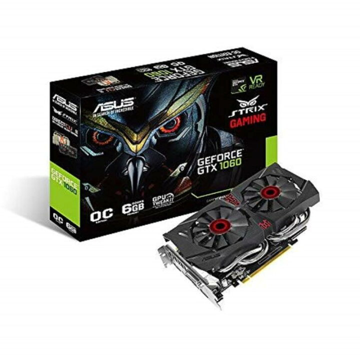楽天市場】【中古】ASUS R.O.G. STRIXシリーズ NVIDIA GeForce GTX1060 