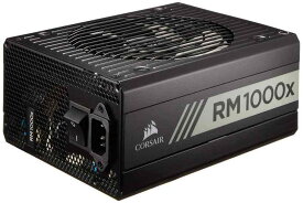 【中古】Corsair RM1000x 80PLUS GOLD認証取得 1000W静音電源ユニット PS596 CP-9020094-JP