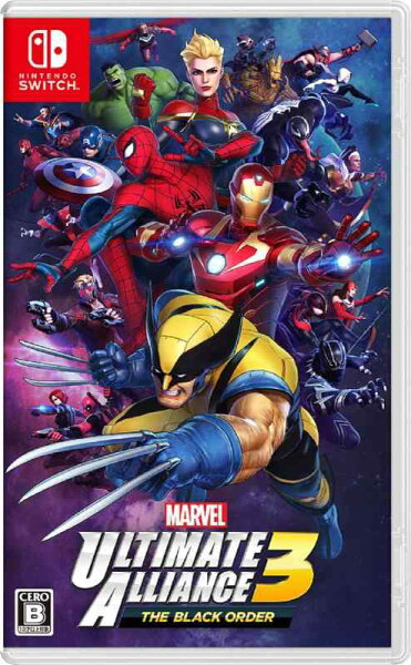 【中古】MARVEL ULTIMATE ALLIANCE 3: The Black Order(マーベルアルティメットアライアンス ザ ブラックオーダー)-Switch