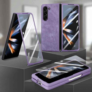 �X�}�z�P�[�X Samsung ZFold5 �g�уJ�o�[ ���n �ڐG�⊴ �܂��ݎ� �S�ʕی� �ϏՌ�