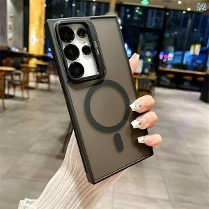 �X�}�z�P�[�X Samsung S24 Ultra S25 Ultra �p �}�O�l�b�g�� ���C�z�� �Ռ��z�� �����h�~ �X�^���h�@�\�t�� �T���X�� �n�[�h�P�[�X �}�b�g