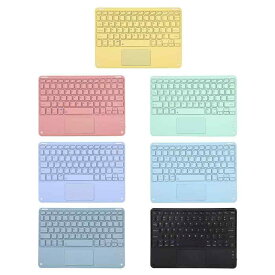 キーボード Bluetooth タッチパッド付き iPhone Android Microsoft 3システム対応 レトロ 97 11インチ