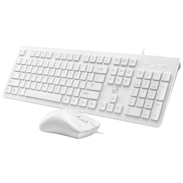 楽天市場】キーボード マウス セット 有線 静音 デスクトップ パソコン 