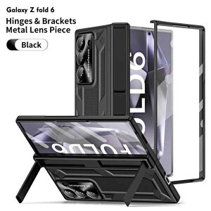 �X�}�z�P�[�X Samsung Z Fold6 �P�[�X ���� �q���W �o���p�[ �S�ʕی� �ϏՌ� �܂肽���� �X�^���h�@�\2