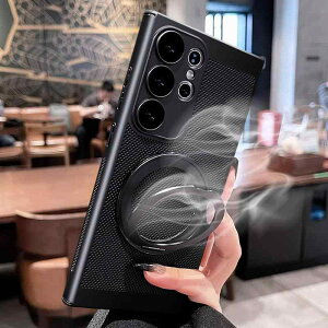 �X�}�z�P�[�X Samsung S24 Plus S25 Ultra �p �}�O�l�b�g�� 360�x��] �X�^���h�t�� �ϏՌ� ���M �ی�P�[�X