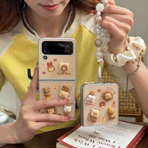 �X�}�z�P�[�X ���킢�� Galaxy Z Flip 5 4 �g�уP�[�X �؍� �n�[�h�P�[�X �ϏՌ�2