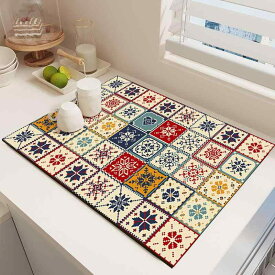 キッチンドライマット 珪藻土吸水マット 食器乾燥マット グラス置き コースター 鍋敷き キッチン 台所用品