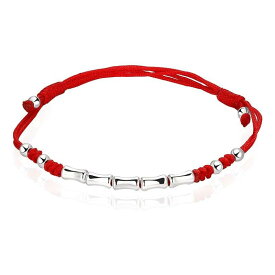 ブレスレット レディース シルバー 竹 縁起物 編み込み メンズ アンクレット ペア ラッキーアイテム2