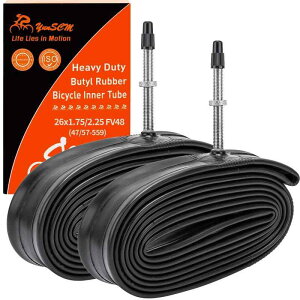 YunSCM 2�{,26 2.125 �`���[�u ����,�����o���u48mm �������̍ŗǑI��,26x1.75/2.25 �`���[�u,���]�ԃ`���[�u 26 1.75,���]�ԃ`���[�u 26 1.95
