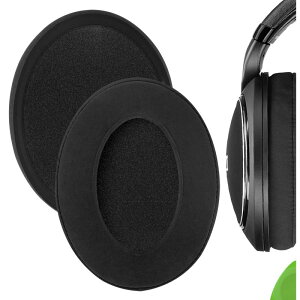 Geekria �C���[�p�b�h Comfort �݊��� �p�b�h �[���n�C�U�[ Sennheiser HD 598/ 598SE/ 598CS/ 598SR/ 595/ 599/ 599SE �w�b�h�z���ɑΉ� �p�b�h �C���[/�C���[�J�b�v (���~�l�[�g���n/