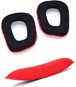 TDITD For Logitech G35 G431 G30 G930 G430 F450 G231 �C���[�p�b�h �C���[�N�b�V���� �����p���p�b�h red