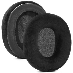 Arctis 7 Velour ����A�b�v�O���[�h�i���C���[�p�b�h - �����p�C���[�N�b�V�����t�H�[���J�o�[ ATH-M50x M50 M40 M40FS / Arctis 7 / Arctis 5 / Arctis Pro / MDR-7506 V6