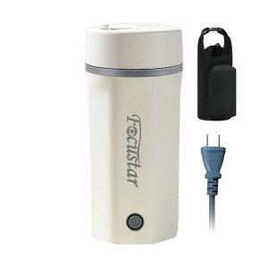 Focustar �d�C�P�g�� ���^ 500ML �|�[�^�u���d�C�P�g�� �����d�� 300W ��������Ǝ���OFF �󕰂��h�~ ���������|�b�g ���^ ���s �Ԓ��� �g���x���P�g��