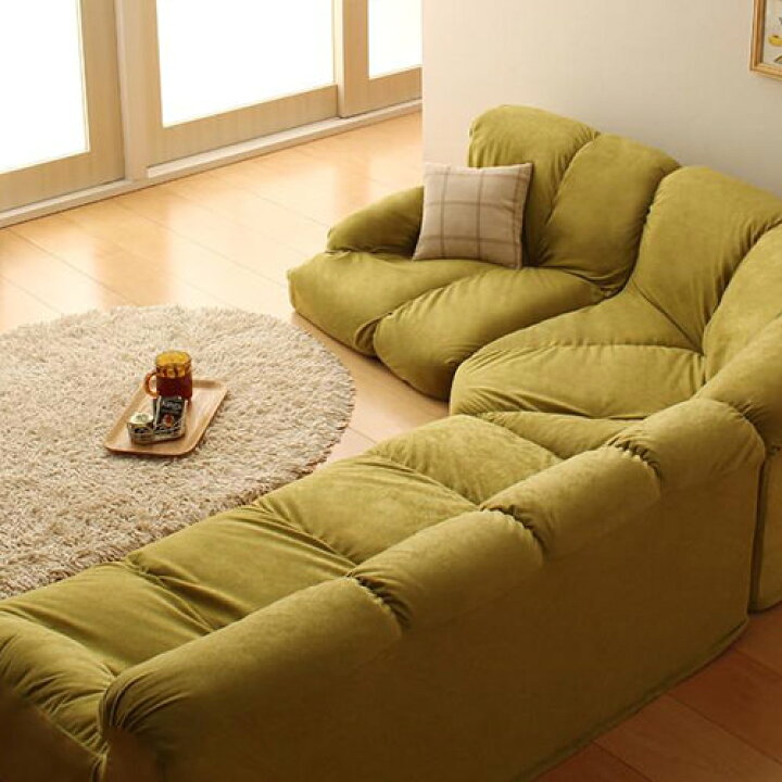 楽天市場】ソファ ソファー コーナーソファセット グレー 幅：60cm 