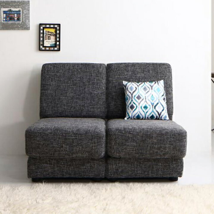 楽天市場】ソファ ソファー 2人掛け ソファベッド グレー ブラウン  