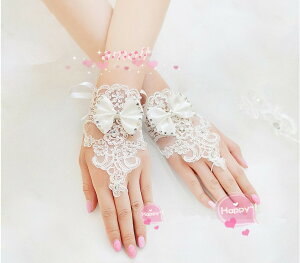 【即納】メール便送料無料】ショートグローブ 【ウェディング グローブ】フィット&スマートなショート グローブ!オーガンジー・オフホワイト(ウエディング/ウェディング/グローブ/ウ