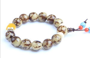 念珠・数珠・菩提樹(ルドラクチャ)・虎紋菩提・最強悪消す・天然石●パワーストーン・10P03Dec16