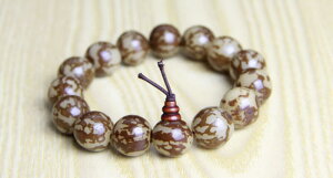 念珠・数珠・菩提樹(ルドラクチャ)・虎紋菩提・最強悪消す・天然石●パワーストーン・10P03Dec16