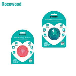 【Rosewood】バイオセーフ　パピー　トリートボール　【ブルー】【ピンク】