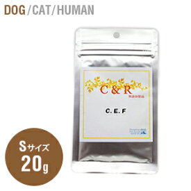 C&R C.E.F/Sサイズ Mサイズ Lサイズ 20g 37g 92g / 犬 【ドッグフード サプリメント サプリ 犬用サプリ 犬 子犬 成犬 小型犬 中型 シニア ワンちゃん シニア シニア犬 ギフト プレゼントS.G.J.】旧ソリッドゴールド