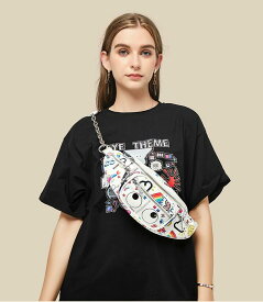 【EYE THEME】 ボディーバッグ ウエストポーチ バッグ かばん 個性的 ユニーク 収納力 レディース おしゃれ 目玉 めだま おもしろ 目玉バッグ アイテーマ レディース ブランドリュック 通学 可愛い おしゃれ かわいい ブランド