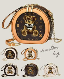 【送料無料】ニット帽くまちゃんバッグ オリジナル ショルダーバッグ スクエア かわいい レディース 斜めがけ 軽量 可愛い 女の子