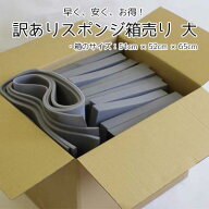 【10/4 20時~10/9 1時59分ポイント10倍】訳ありスポンジ-大 【返品・キャンセル・追加加工NG】スポンジ …