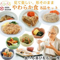送料無料 やわらか食 8品セット 介護食 やわらか食 介護食 やわらか 冷凍 冷凍食品 柔らかい 介護食品 や…