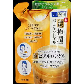 肌ラボ 極潤パーフェクトゲル つめかえ用 80g ロート製薬【PT】