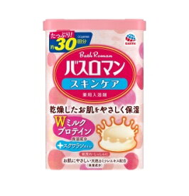 バスロマン スキンケア Wミルクプロテイン 600g アース製薬【PT】