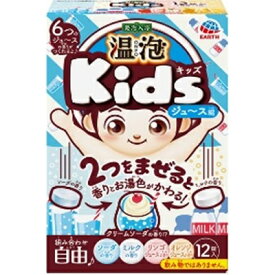 温泡 ONPO Kids ジュース編 12錠入 アース製薬 入浴剤【RH】