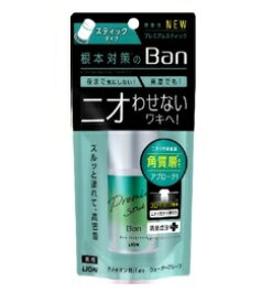 Ban 汗ブロックスティック プレミアム 無香性 20g ライオン【PT】