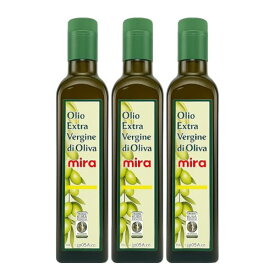 サイゼリヤ イタリア産 エキストラバージンオリーブオイル 458ml × 3本セット 酸度0.3％以下 南イタリア直輸入 ミラ社 手摘み 新鮮搾り
