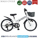 「＼ポイント10倍還元／5日限り 最大40倍」 子供自転車 キッズバイク 20インチ シマノ6段変速搭載 |送料無料 男の子自転車 こども 子供用 自転車 じてんしゃ カゴ付き 鍵・スタンド付き おしゃれ 入学 ギフト 送料無料 「SKD206」