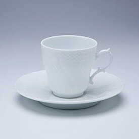 リチャードジノリ　ベッキオホワイト　コーヒーカップ&ソーサー(S)　02-2735/2810　洋食器　白磁　イタリア