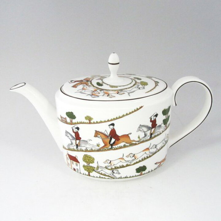 楽天市場】ウェッジウッド ハンティングシーン ティーポット Wedgwood 