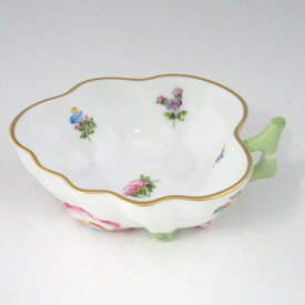 ヘレンド　ミルフルール　オープンシュガー葉型 MF-0492-0-00 　洋食器　ハンガリー　ハンドペイント