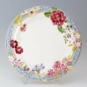 ジアン　ミルフルール　プレート27.4cm　1643B6A4　洋食器　フランス　ボタニカル