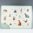 ピンパーネル　プレイスマット4pcsセット　Wrendale Designs X0010648739　サービングウェア　イギリス　ブランド