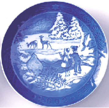 楽天市場】ロイヤル コペンハーゲンのイヤープレート クリスマス