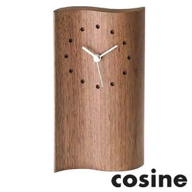 時計 置き時計 掛け時計 木製 天然木 メープル 日本製 マイン時計 (大) cosine コサイン MC-130 国内生産 メーカー直送