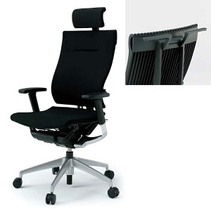 【まとめ買い 8%オフクーポン】オフィスチェア イトーキ スピーナ チェア エクストラハイバック 背クロス ハンガー付 可動肘付 アルミ脚 シルバーメタリック 日本製 国内生産 メーカー 直販