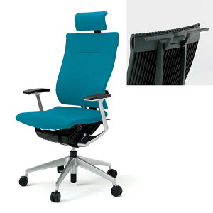 【まとめ買い 8%オフクーポン】オフィスチェア イトーキ スピーナ チェア エクストラハイバック 背クロス ハンガー付 固定肘付 T型肘 アルミ脚 シルバーメタリック 日本製 国内生産 メーカ