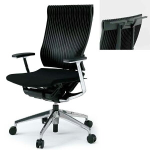 【まとめ買い 8%オフクーポン】オフィスチェア イトーキ スピーナ チェア 背エラストマー ハンガー付 固定肘付 T型肘 アルミミラー脚 日本製 国内生産 メーカー 直販 公式 ITOKI Spina ワークチ