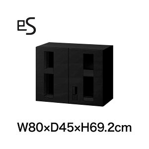 y܂Ƃߔ 8%ItN[|zItBX[ Cg[L GX Lrlbg KXJ  ^ ip X}[gbN W80 D45 H69.2cm ubN [ Е J ݒut ] ITOKI es { Y 